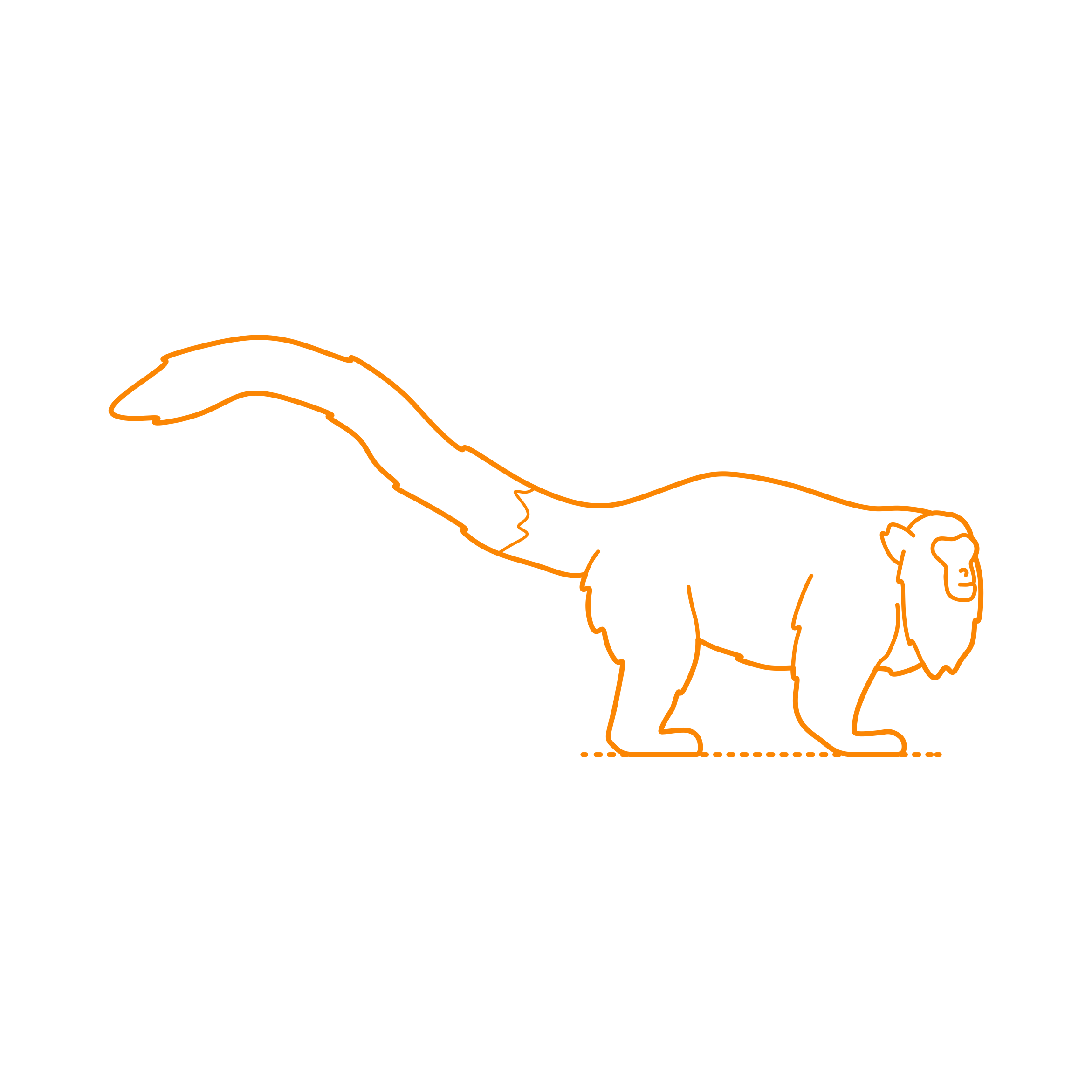 Animals New World Monkeys Coppery Titi Vinyl Svg File Free Vectors